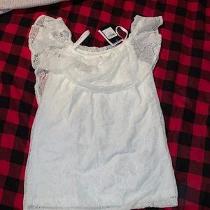 White guess shirt. Brand new